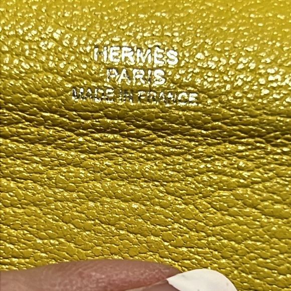 Hermès 2019 Bastia Coin Pouch, Authentic, Pre-loved - Picture 3 of 6